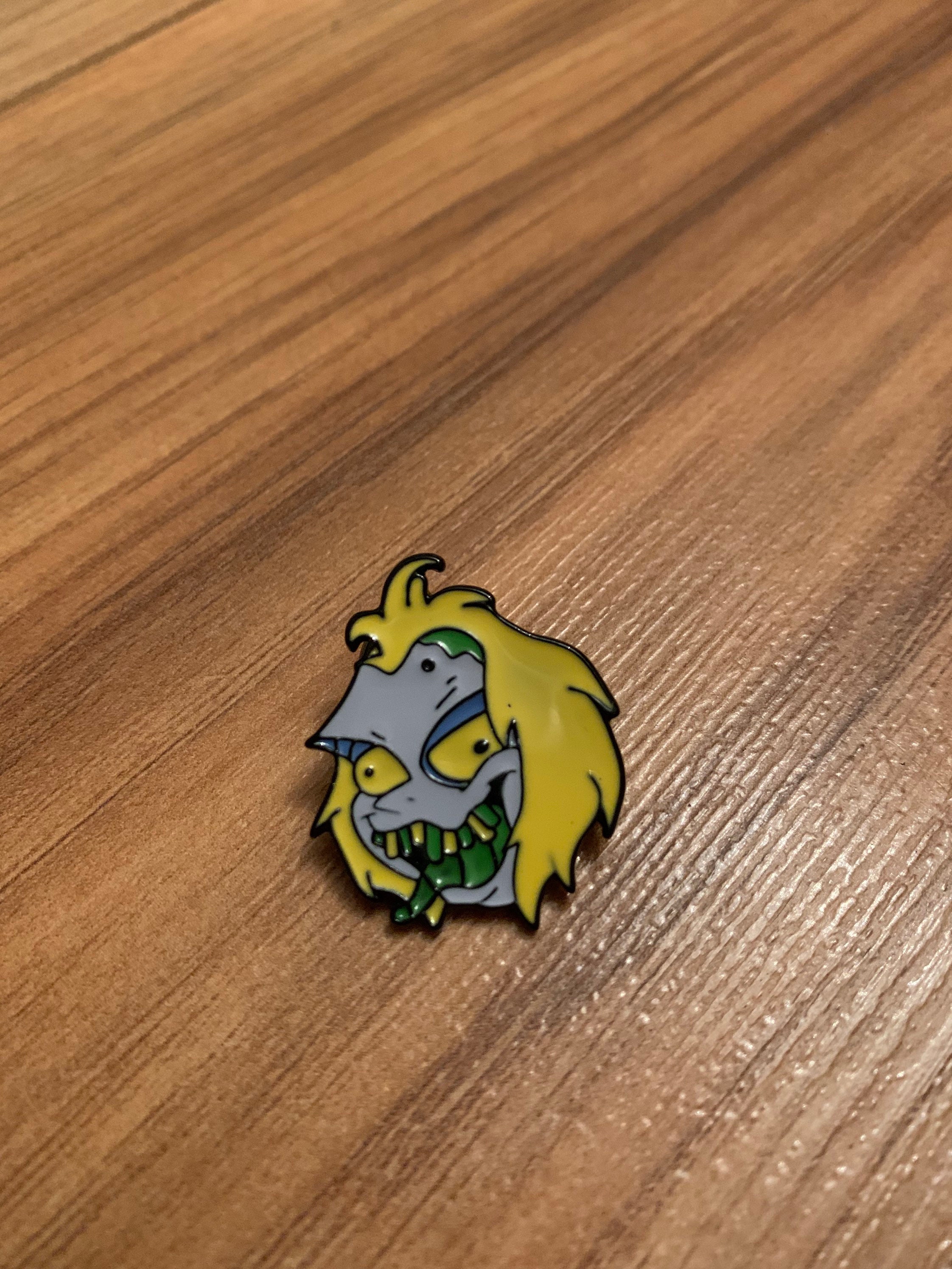 Beetlejuice Enamel Pin - Etsy