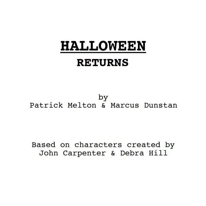 Halloween Returns Unused Digital Script Etsy