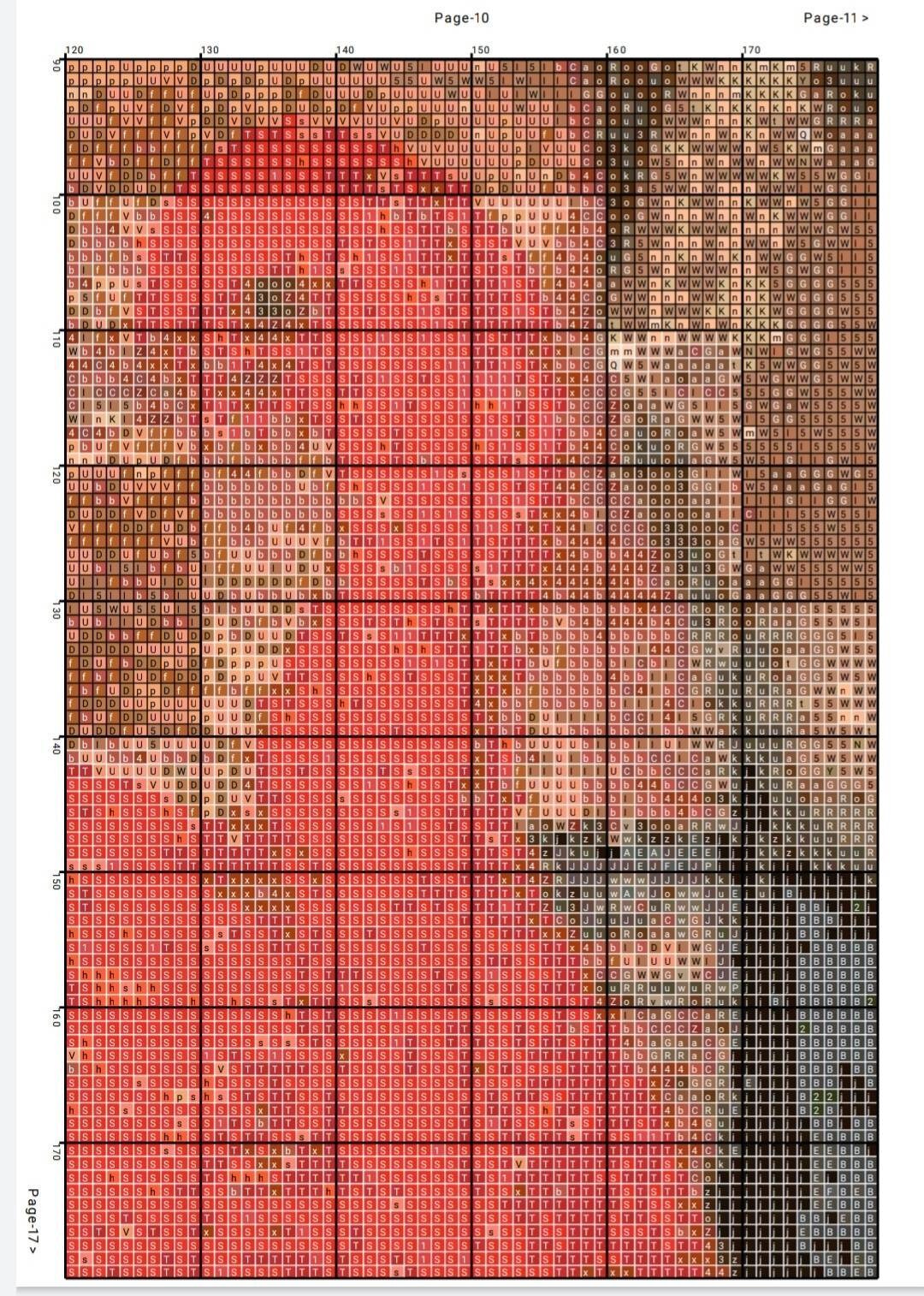 Instant Digital Download of a full coverage cross stitch Etsy