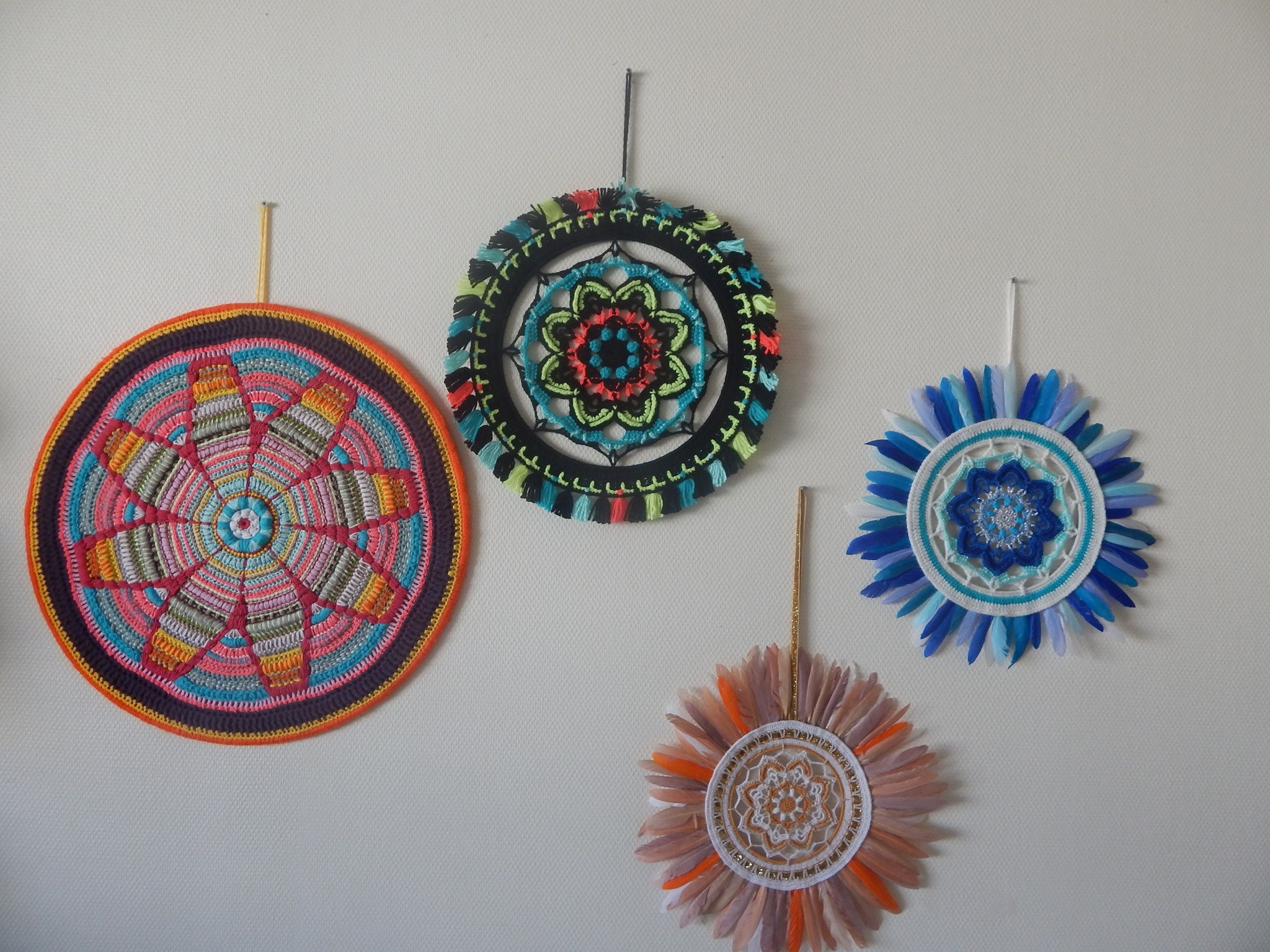 Handmade Crochet Mandalas