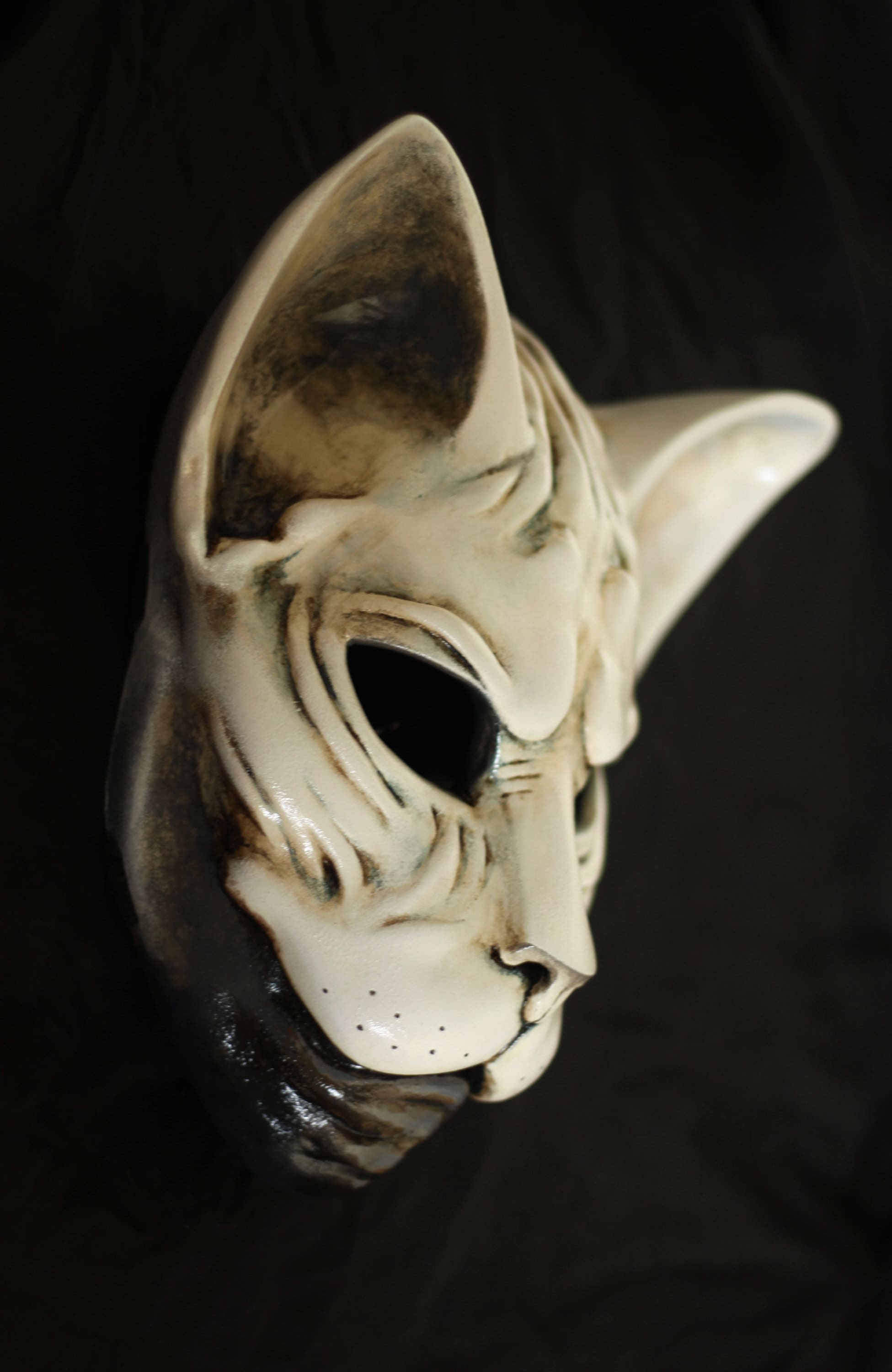Custom Sphinx Cat Mask. Halloween mask. Masquerade mask. Etsy