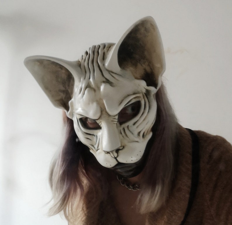 Custom Sphinx Cat Mask. Halloween mask. Masquerade mask. Etsy Custom Sphinx Cat Mask. Halloween mask. Masquerade mask. Etsy