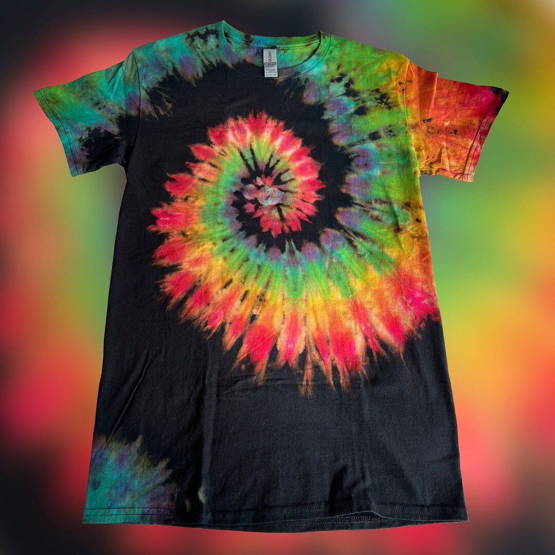 bleaching shirts tie dye
