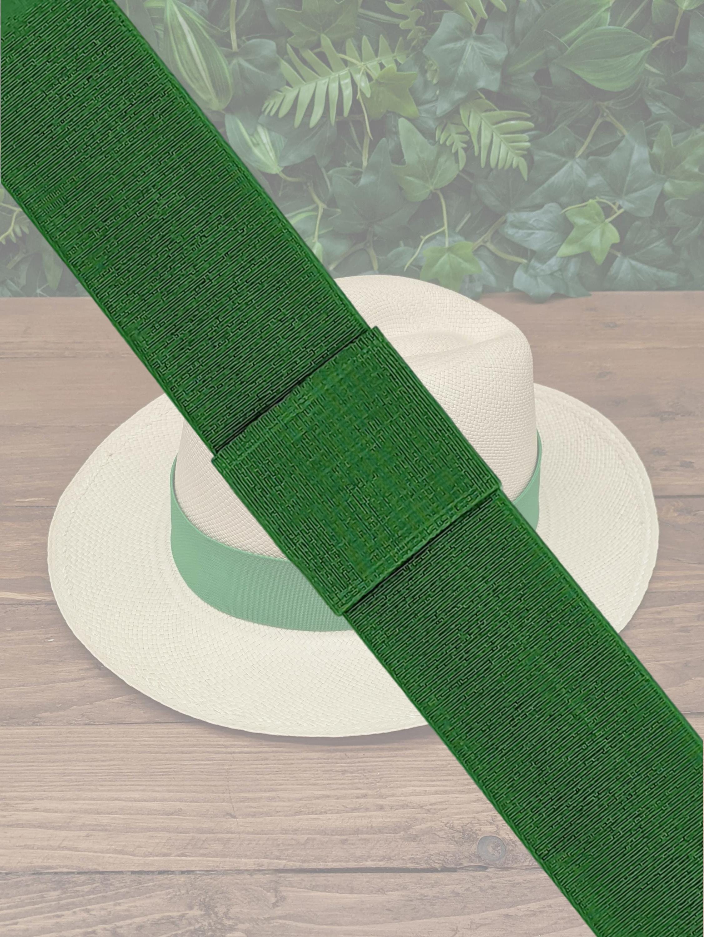 Green Panama Hat - Etsy display picture 2