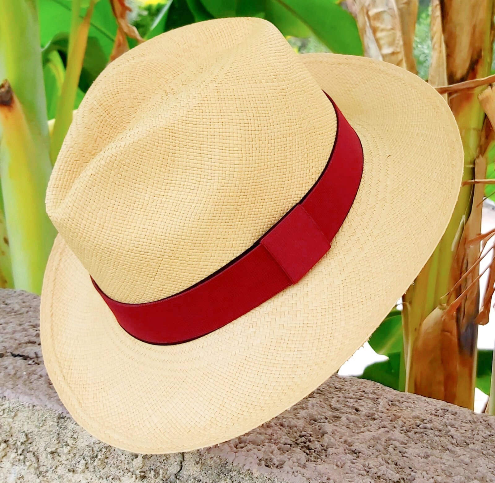 Genuine Ecuadorian Natural Panama Hat 