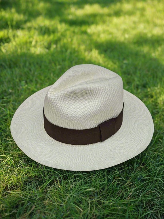 Panama Hat Handmade Amazon.com: Handmade Authentic Panama Hat | unisex, men main image 2