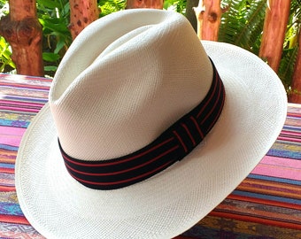 Original Panamahut Montecristi /"Diamante/" Superfino Strohhut Hut Hüte Sonnenhut