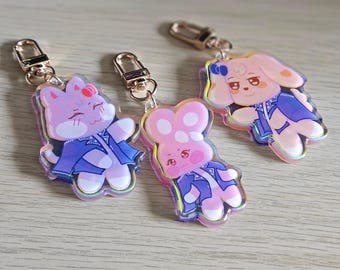 Magic Girl Aniteez Keychains