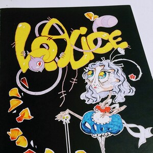 LoAlice - Alice in Spiritland, gruselige Cartoon Comic