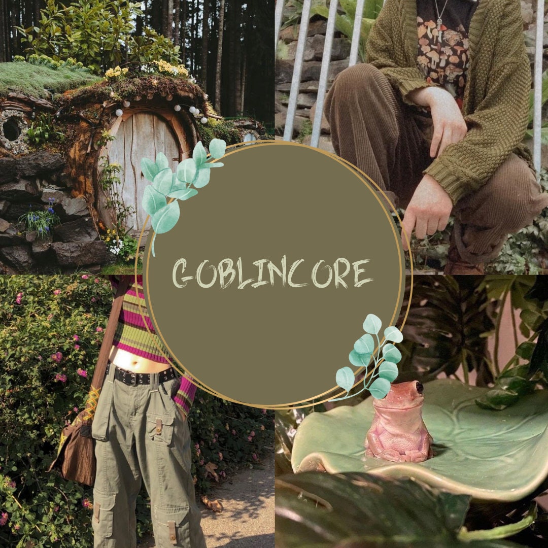 LaPlayaShop Goblin Core Aesthetic Mystery Box Bundle Clothing Clothes Goblincore Dark Goth Gift for Her Accessories Vintage Clothes Jewelry Mystery Box