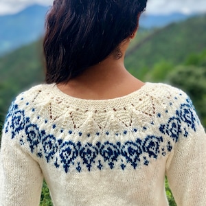 Nandi Fairisle Handknit Pullover