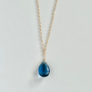 Blue Sapphire Necklace