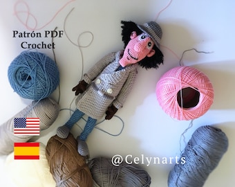 Patrón Gadget ENG - ESP, Patrones de amigurumis, Amigurumi Patterns, Patrón PDf, crochet amigurumi, crochet , ganchillo, amigurumi, PDF