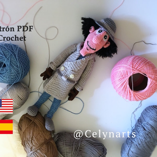 Gadget Pattern ENG - ESP, Amigurumi Patterns, Amigurumi Patterns, PDf Pattern, amigurumi crochet, crochet, crochet, amigurumi, PDF