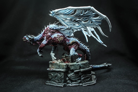 1x CINDER - BONES REAPER Figurine Miniature Jdr Rpg D&d Dragon Winged Ailé 77328 - Foto 3
