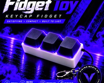 Keycap Fidget Toy – Mechanical Keyboard Feel in Your Pocket!