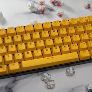 Solid & Two-Tone Keyboard Keycaps | MX Compatible | Vibrant Mechanical Keyboard Accessories
