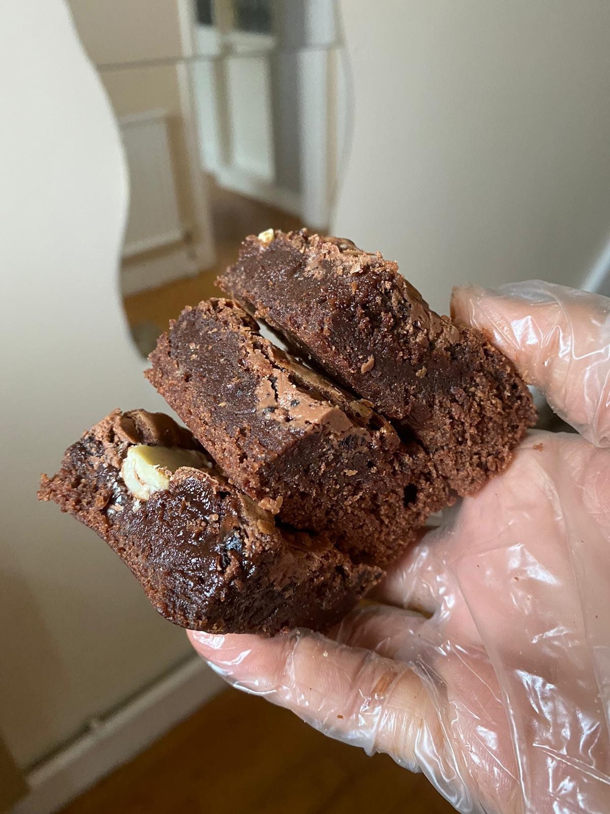 Letterbox Postal Brownies and Blondies Selection Fudgy Etsy UK