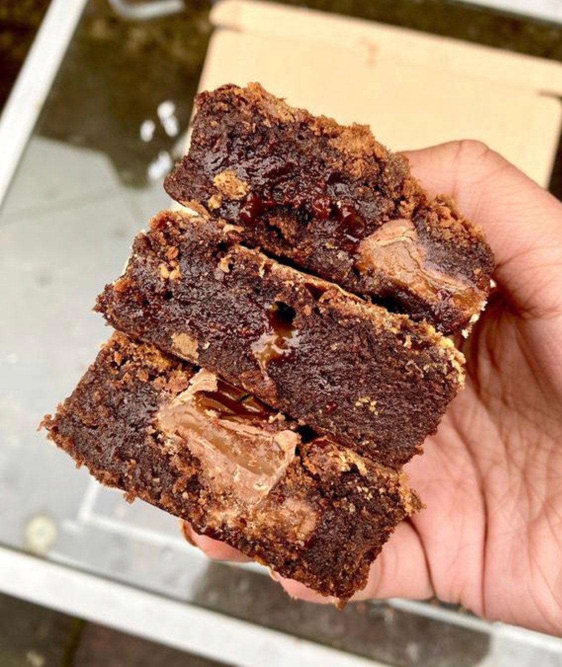 Letterbox Postal Gift Brownies Blondies Treats Gift Edible Etsy UK