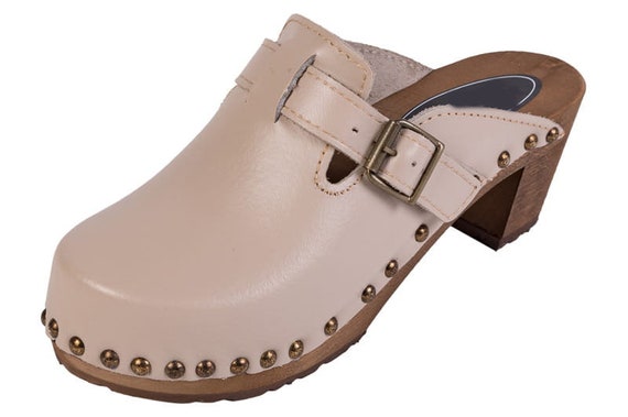 etsy wooden clogs
