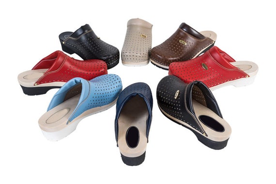 comfortable nursing clogs