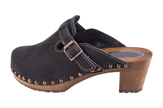 etsy wooden clogs