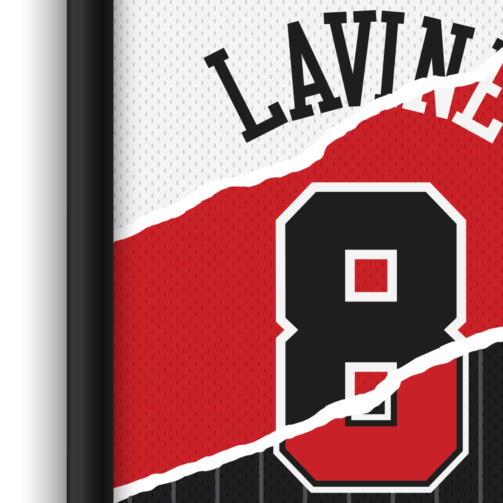 Zach Lavine Chicago Jersey A4 Print | Etsy