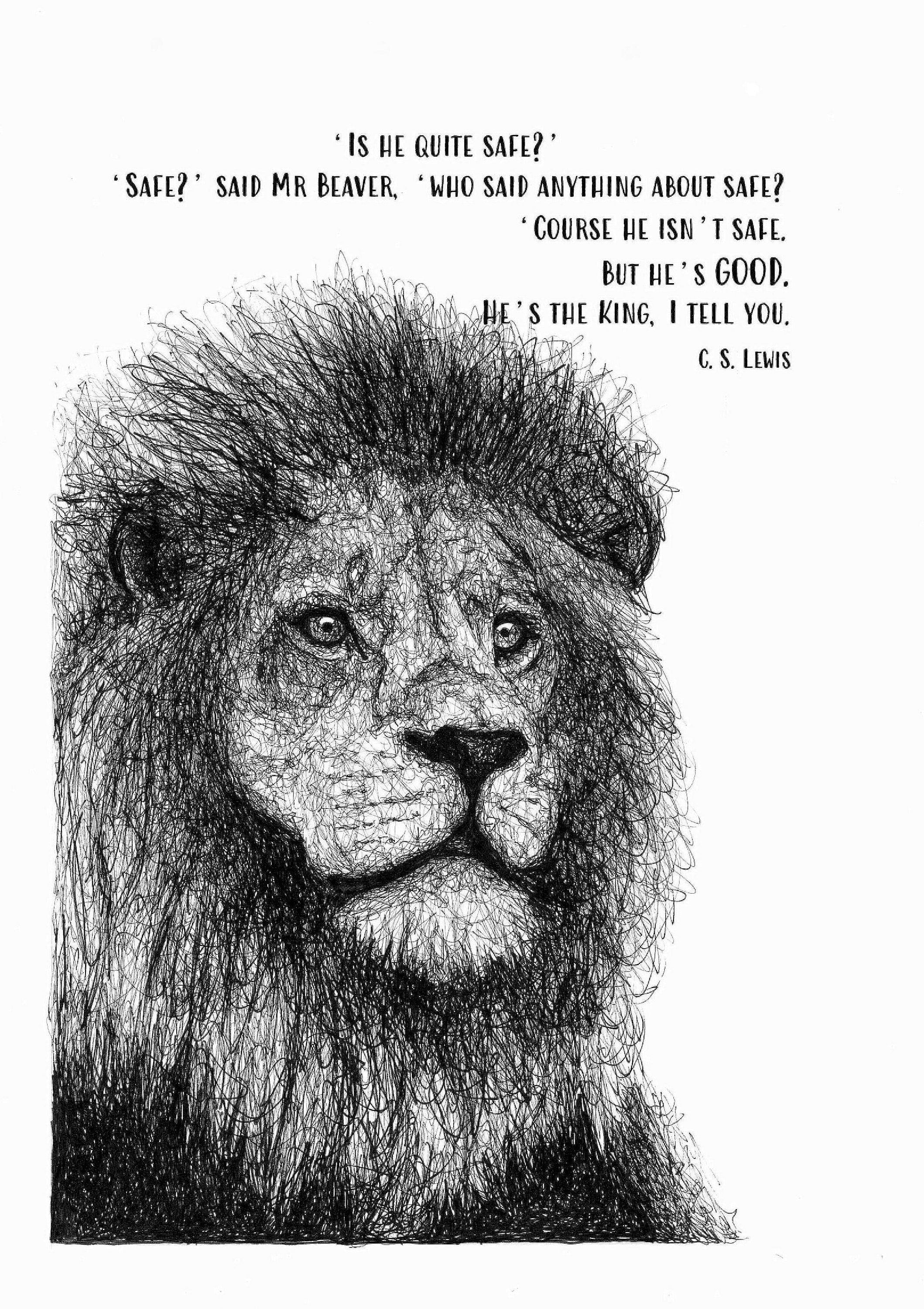 CS Lewis-Aslan quote, Life Lessons, Pinterest