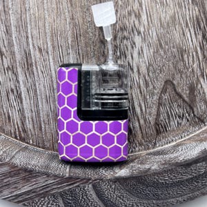 Purple Honeycomb Mobi Decal