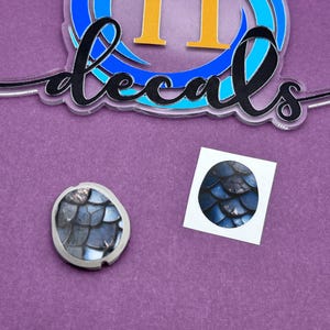 Dragon Scales Dexcom G7 Decal Sticker