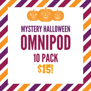 Halloween Omnipod Decal Monthly Mystery Pack