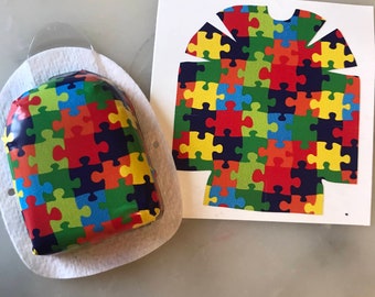 Puzzled -  Omnipod Decal Sticker