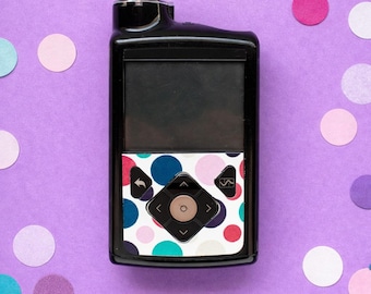 Spot On Medtronic Pump Decal | Colorful Polka Dot Design