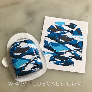 Shark Omnipod Decal