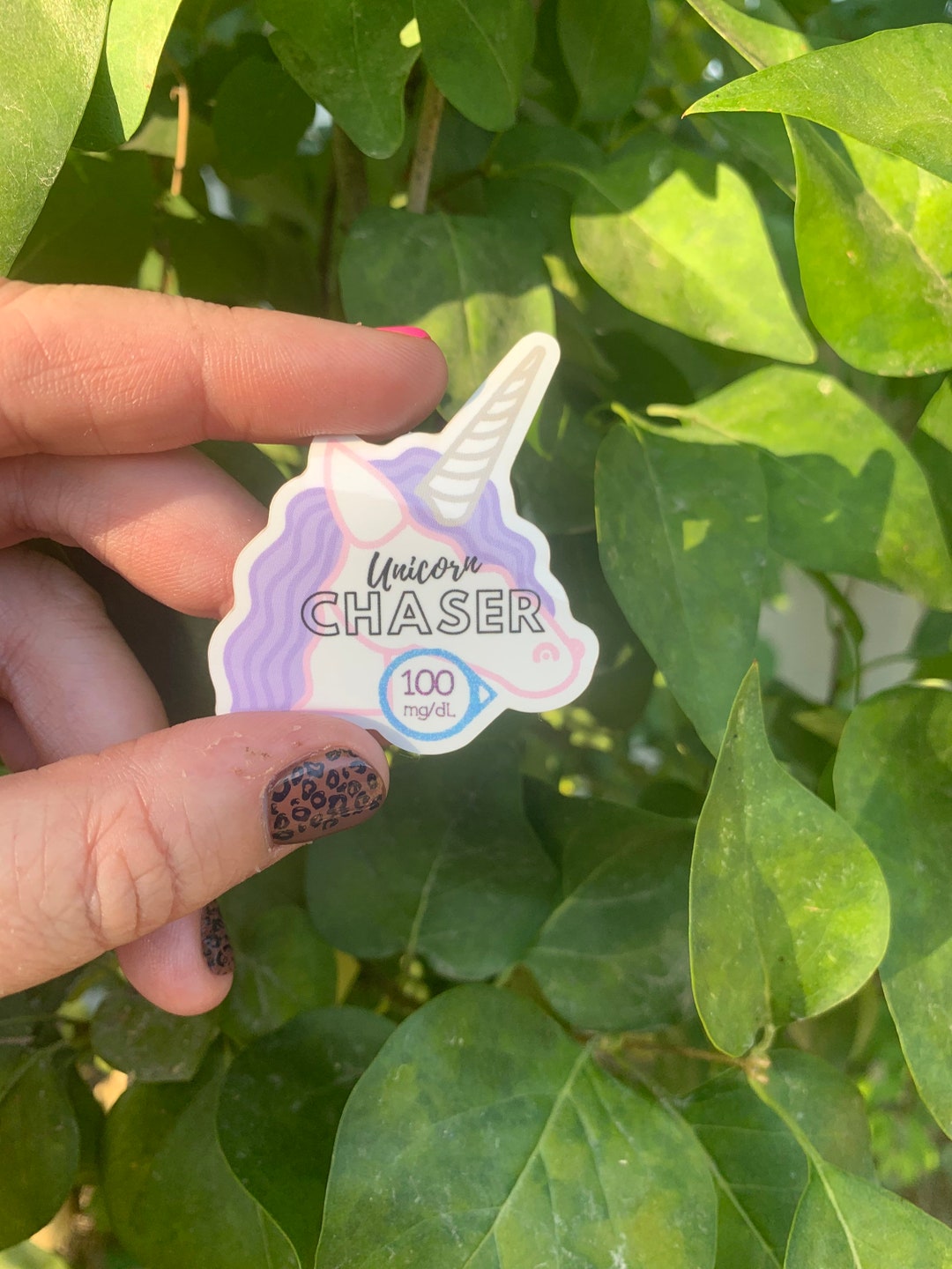 Unicorn Chaser Dexcom 100 Arrow Sticker - Etsy