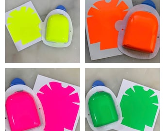 Neon 8 Pack -  Omnipod Decal Sticker