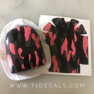 Pink Camo Omnipod Decal