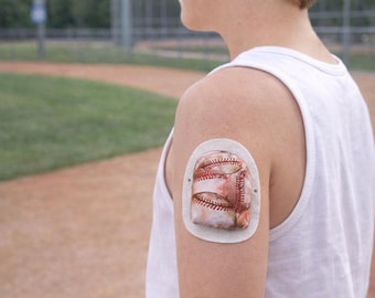 Home Run Omnipod Decal | Baseball Insulin Pump Sticker