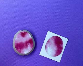 Calcomanía rosa tie-dye para Dexcom G7 / Adhesivo impermeable para CGM