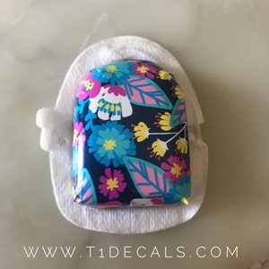 Blooming Blues Omnipod Decal