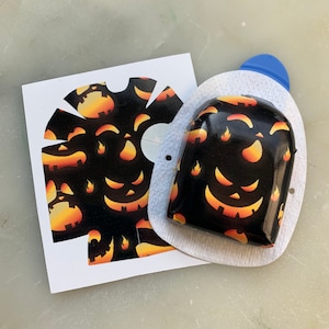 Jack O Lantern Omnipod Decal