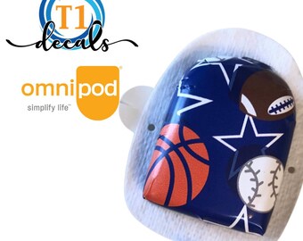 All Star- Sports Omnipod Decal Sticker