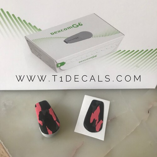 Pink Camo Dexcom G6 Decal - Etsy