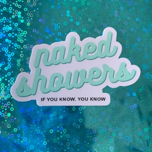Naked Showers Diabetes Sticker