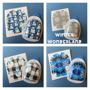 Winter Wonderland Omnipod Decal Pack