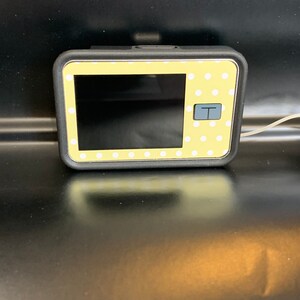 Yellow Polka Dot T -Slim Decal