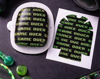 Game Over Omnipod Decal | Gamer Insulin Pump Sticker