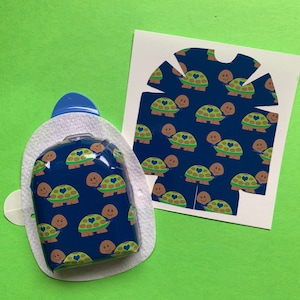 Tiny Mr Turtle-  Omnipod Decal Sticker