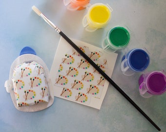 Painter’s Palette Omnipod Decal Sticker