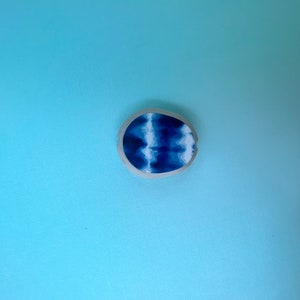 Blue Tie Dye Pattern Dexcom G7 Decal